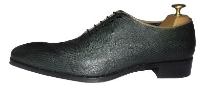 Chaussure richelieu homme vert : Diego 