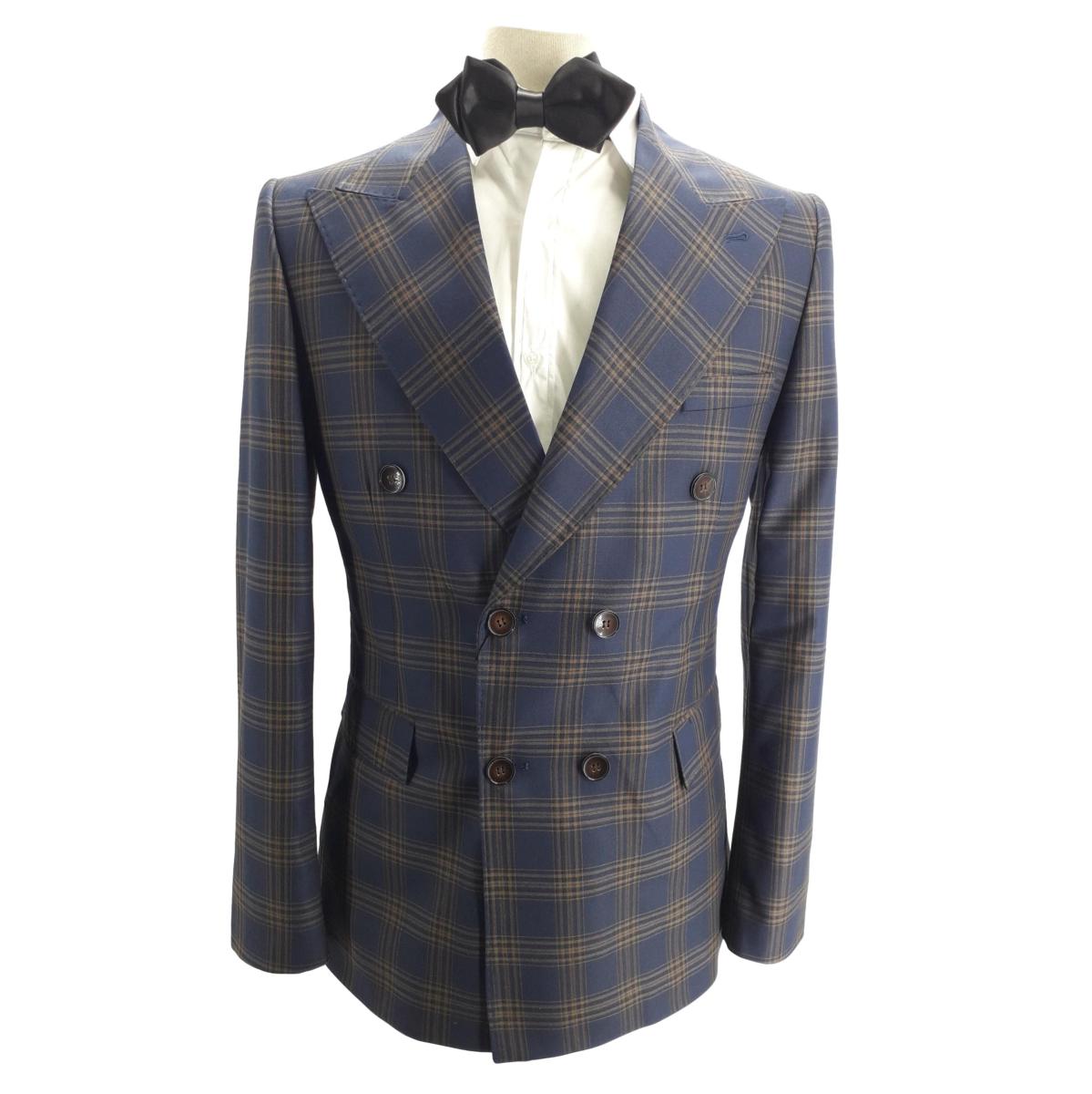 costume croisé homme