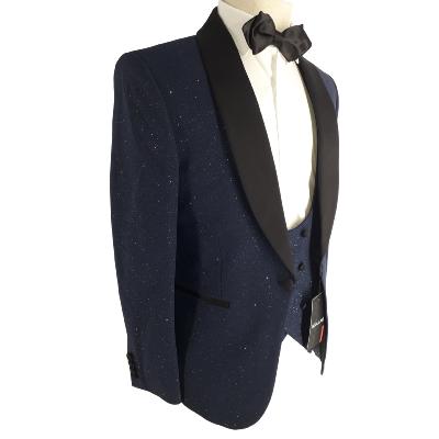 Costume de cérémonie homme 3 pièces bleu foncé - Maestro