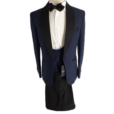 Costume de cérémonie homme 3 pièces bleu foncé - Maestro