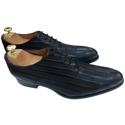 Chaussure Richelieu cuir noir - Baltimore