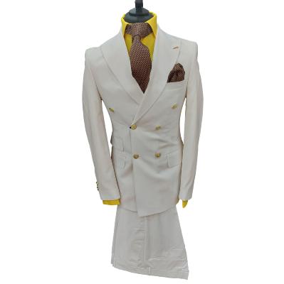 Costume blazer croisé blanc : Marvin