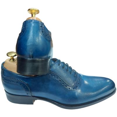 Chaussure richelieu bleu - Bristol