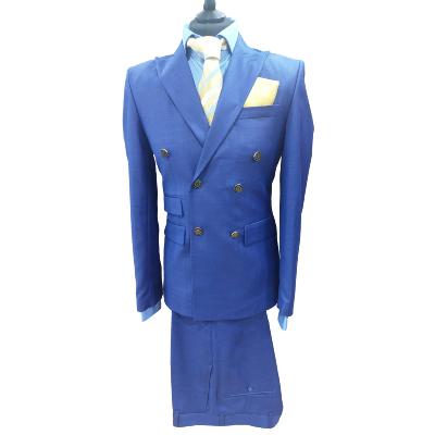 Costume blazer croisé bleu royal : Blaise