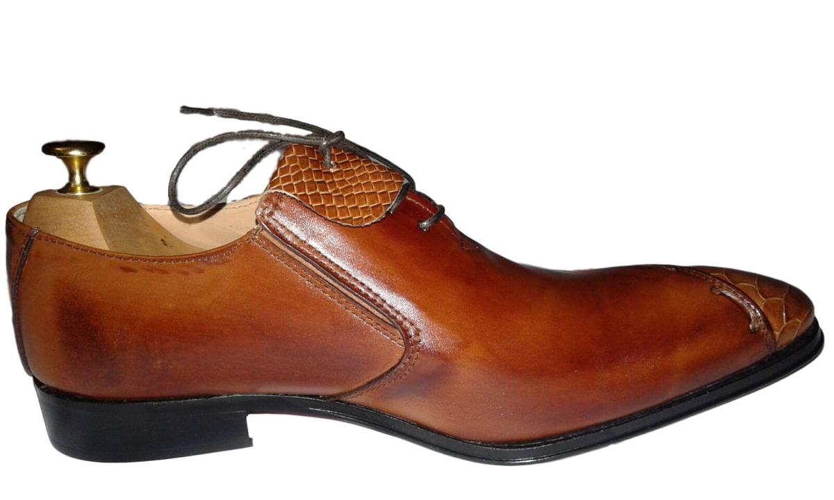 chaussure marron clair