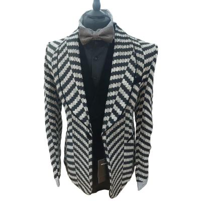 Costume de cérémonie noir et gris : Alfredo