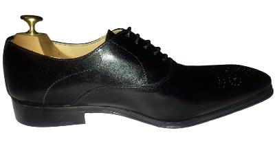 Chaussure richelieu homme noir - Bombay