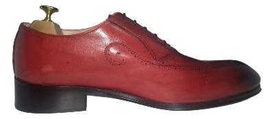Chaussure Bari rouge bordeaux