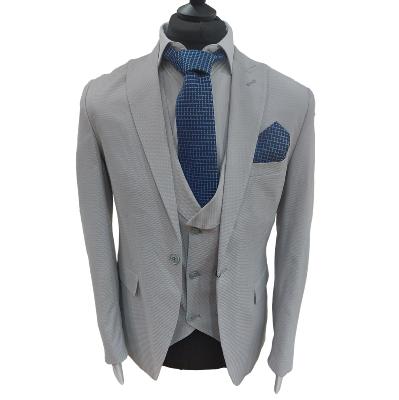 Costume homme 3 pièces gris : Armel