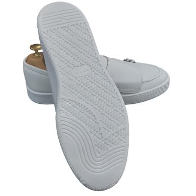 Mocassin à double boucle blanc - Alvin