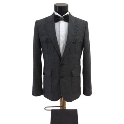 Costume homme pied-de-poule gris - Francesco