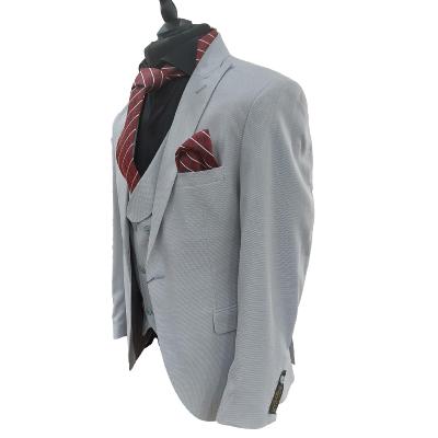 Costume homme 3 pièces gris : Armel