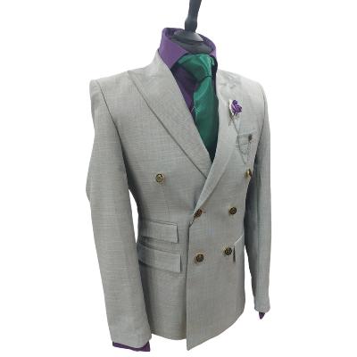 Costume blazer croisé gris : Blaise