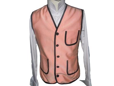 Ensemble gilet et pantalon orange - Viola