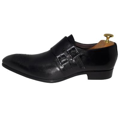 Chaussure derby homme cuir lisse noir - Milton