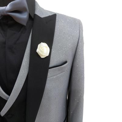 Costume de cérémonie 3 pièces gris : Ruben