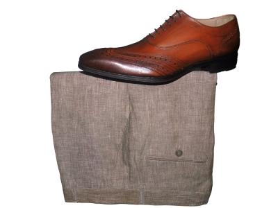 Costume en lin beige - Lino