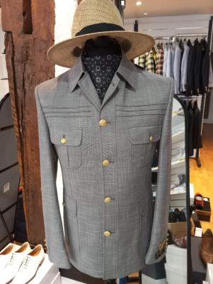 Costume safari gris : Jason