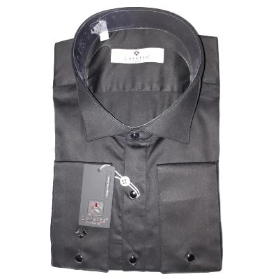 Chemise de cérémonie homme noir - Livio