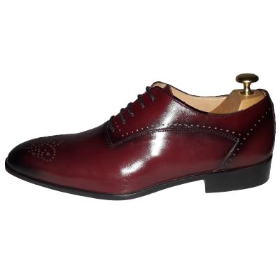 Chaussure richelieu bordeaux - Oxford