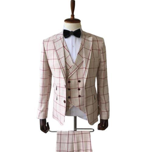 costume en lin pour homme
