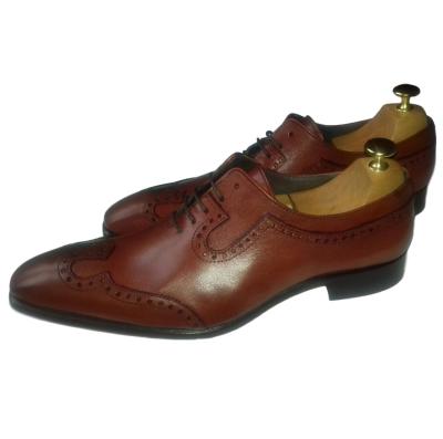 Chaussure richelieu marron cognac - West