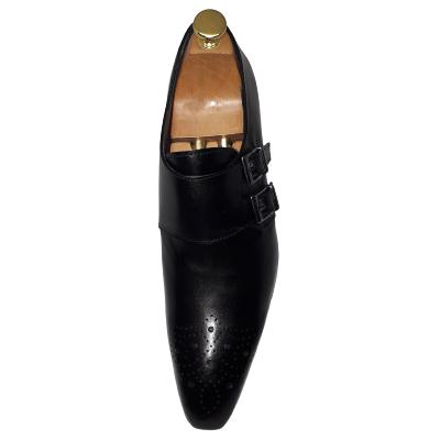 Chaussure derby homme cuir lisse noir - Milton