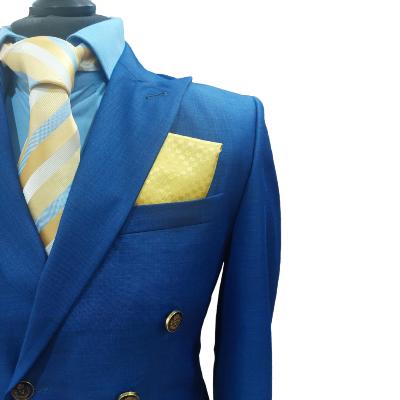 Costume blazer croisé bleu royal : Blaise