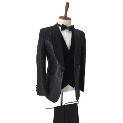Costume de cérémonie noir à pois : Vittoria